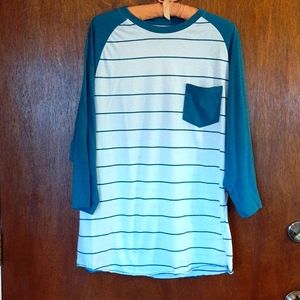 Retrofit T-Shirt, Green/White